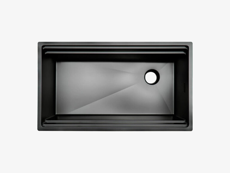 贝克巴斯 82450 无缝备餐水槽（黑色）
